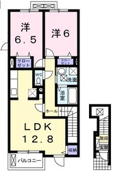 上田原駅 徒歩28分 2階の物件間取画像